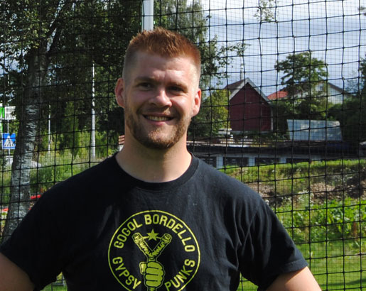 Ungdomskontakt i Eidsberg, Sven Erik Windt. [i](Foto: Glenn Thomas Nilsen)[/i]
