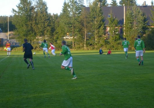 Arkivbilde fra en av Eidsbergs kamper i 2010. [i](Foto: Morten Greger Ree/ Eidsbergil.no)[/i]