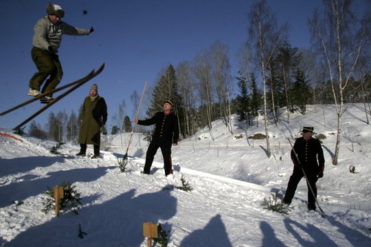 Fjorårets Rye-renn i strålende vintervær. I år må det avlyses. ARKIVFOTO: Erik Unaas