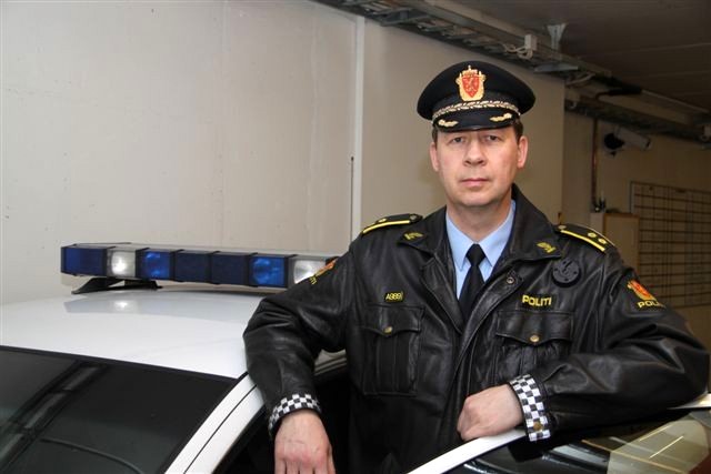 Stein-Olaf Røberg er distriktsleder i Utrykningspolitiet Follo og Østfold. ARKIVFOTO: Politiet